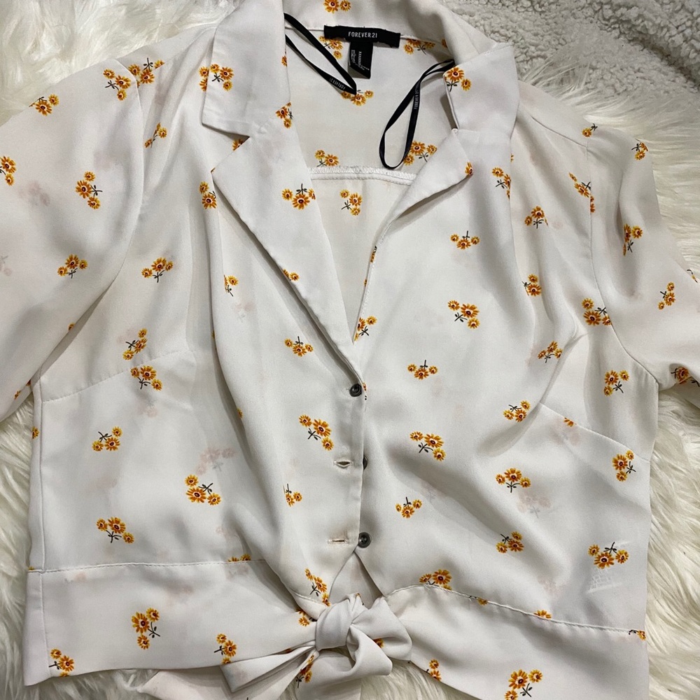 floral thin long sleeve